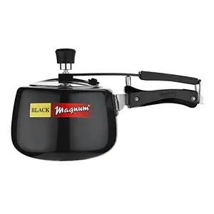 Black Magnum Basics IBPHS-1 Hard Anodised Handi Pressure Cooker Induction Base, With Inner SS Lid, 3 Litres price in India.