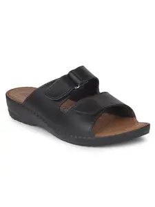Bata Women's Slip-on Sandal - Black (8 UK) (5726119)