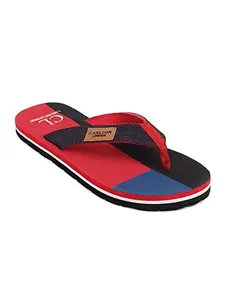Carlton London Men'S RED Slipper 6 UK (CL-IN-M-105)
