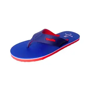 IMPERIAL & CO. Grevolite Men’s Lightweight Flip-Flops | Anti-Skid Rubber Sole Slippers | Daily Wear Chappals for Indoor, Outdoor, Travel & Beach | Cushioned & Breathable Footwear (Blue, UK Footwear Size System, Adult, Men, Numeric, Medium, 6)