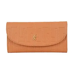 Baggit Women Brown Wallet Large Size | Ladies Stylish Purse Bag | Credit Card Money Holder