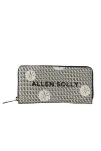 Allen Solly Leather Women Grey Casual Wallet