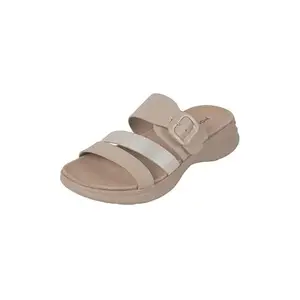 Mochi Women's Beige Sandal with Adjustable Strap UK/6 EU/39 (41-365)