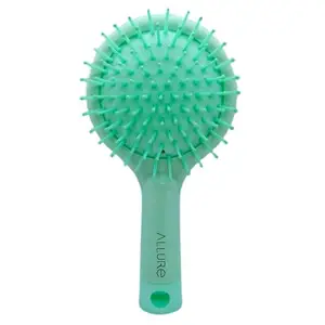 Allure Circle Kids Paddle Hair Brush With Mirror - (Assorted Colour - PHB-07)