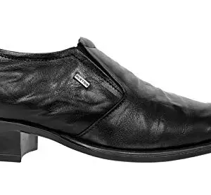AVETOS Men's Leather Formal Shoes | AV 5092 (Black, Numeric_9)