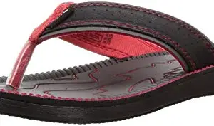 Flite Men's PUG072 Black Red Slippers