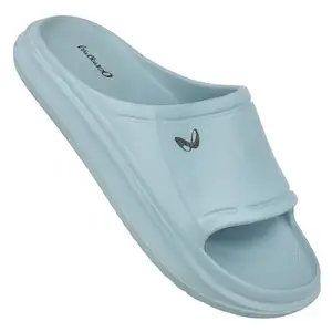 WALKAROO WC4268 Mens Casual Wear and Regular use Slippers for Indoor and Outdoor - Aqua