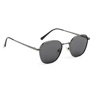 ROYAL SON Square Sunglasses | Polarized |UV Protected | Stainless Steel Frame |For Men And Women - RS6060