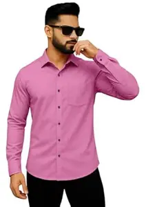 Men's Plain Casual Shirt