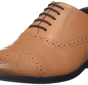 Bata mens ADAM BROGUE Light Brown Oxford - 9 UK (8343177)