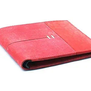 ADINTERNATIONAL Retro Style Men's Designer Casual Wallet Purse Genuine Leather Bi-Fold 19