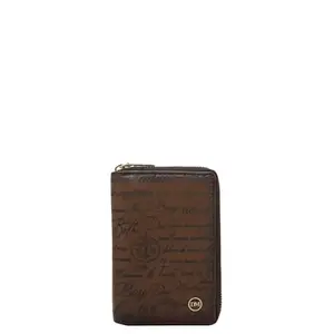Da Milano Leather Card Holder for Men & for Women - Brown