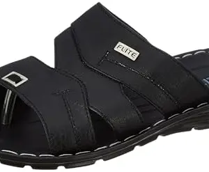 FLITE PU Men's Slippers, Black, 9