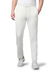 TECHNOSPORT Men Solid Slim Fit Sports Trackpants Techno Dry UPF50+ Polyester Mid Rise Drawstring Track Pant for Men Gym Workout Joggers Casual Quick Dry