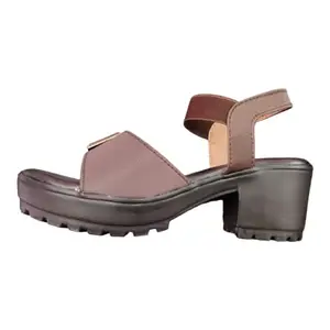 Women's High Heeled Platform Sandals with Adjustable Straps, Kayla (8)