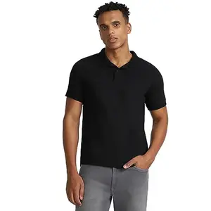 Lee Men's Slim Fit T-Shirt (LMTS003504_Black