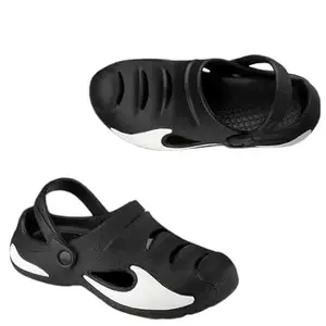 Anti-Slip Work Clogs for Men – Durable and Comfortable_Black Clog 6278,6