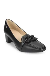 Allen Solly Women Black Formal Heels