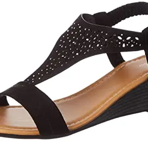 Bata Women's TALIAH Sandals (7616100_BLACK_3 UK)