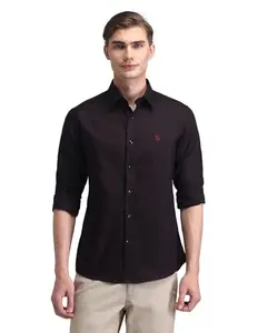 U.S. Polo Assn. Men's Solid Tailored Fit Shirt (USSHTP0821