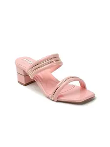 ELLE Women Sandal,Pink,UK-3