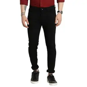 Turtle Men Cotton Stretch Narrow Fit Charcoal Jeans||Men's Jeans||Men's Denim||Stretchable Jeans