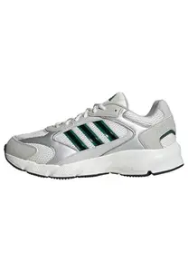 adidas Men 2000 Runner Running Shoes (Low), White, 12