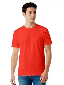 FIGHTERHERO 100% PIMA Cotton T Shirt for Man | Premium Men T-Shirts Regular Fit | Half Sleeve Round Neck Cotton Tshirt for Man | Mens Tees Made for Indian Climate | Available in 10 Colours