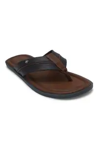 Louis Philippe_Mens_Sandal_(LPSCJRGFF222003_Brown_41)