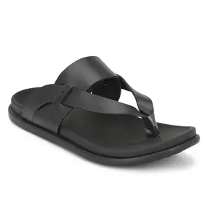 Azzaro Black Slip-On Comfort Sandals R35130_GID Black