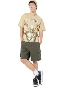 Max URB_N Men Deadpool Oversized T-Shirt