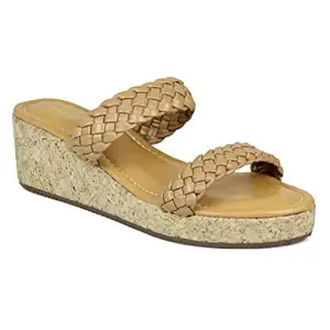 Inc.5 Women's Casual Slip-On Dark Beige
