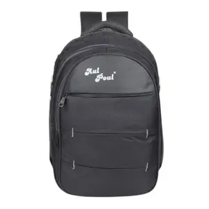 35 L Black Casual Waterproof Laptop Bag/backpack For Men Women Boys Girls/office School College Teens & Students (Black)