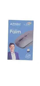 A K Enterprise Store Mouse Palm Plug & Play | Black | 14 * 9 * 14 Cm