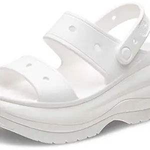 Crocs Classic White Sandal-(207989-100)-8 UK Men/ 9 UK Women (M9W11)