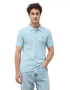U.S. Polo Assn. Denim Co. Men's Solid Slim Fit Polo Shirt