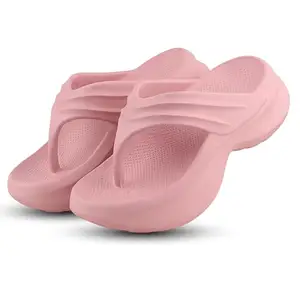 VOKLINE Women’s Orthopedic Slippers | EVA Lightweight Flip Flops with Ultra Soft Cushion, Pain Relief, Non-Slip Sole, Stylish & Comfortable Casual Wear for All Day Comfort (Pink, Regular, UK Footwear Size System, Adult, Women, Numeric, Medium, 7)