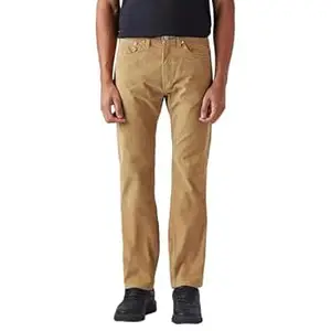 Levi's Men's 505 Khaki Straight fit mid Rise Chinos