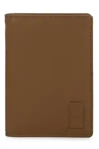 Allen Solly Men Brown Solid Leather Wallet