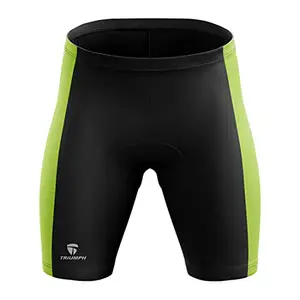 WARRIOR Triumph Men's Cycling Shorts with Foam Padded. These Biking Half Pants are The Most Important Bikes Accessories for Boys/Men Cycling Enthusiasts. Dress Yourself with The Leader in Cycling Clothes