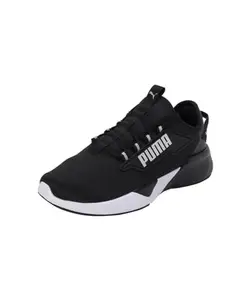 Puma Womens Retaliate 2 WN's Black-Silver Running Shoe - 4 UK (37807106)