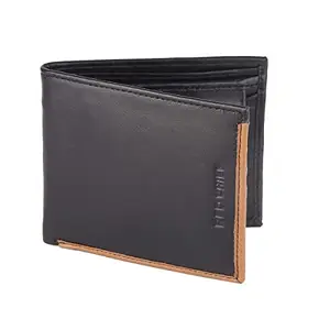 Red Chief Men's Leather Wallet, Black