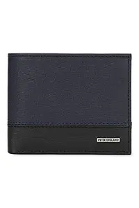 Peter England Yellow Leather Men's Wallet (R32192021Free Size)