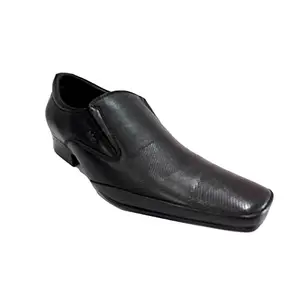 Lee Cooper Shoes Men's Black Leather Oxford (LC1576BR)