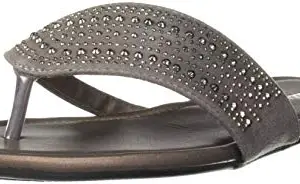 Bata Women's Slip-on Sandal - GREY (5 UK) (5712825)