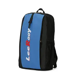 LeeRooy Canvas 20 LTR Blue Laptop Bag School Bag Traveling Bag for Girls and Boys