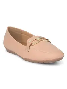 Bata Casual Loafers for Women Beige