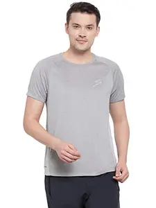 SG Polyester T-Shirt Men RTS RN2 Discat Grey S, S(Grey)