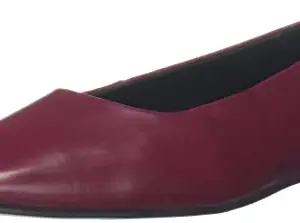 Clarks Pure Ballet2 Wine Leather