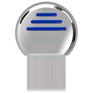 FlamGam Lice Comb with Stainless Steel Teeth | Fine Comb for Hair Grooming and Daily Use